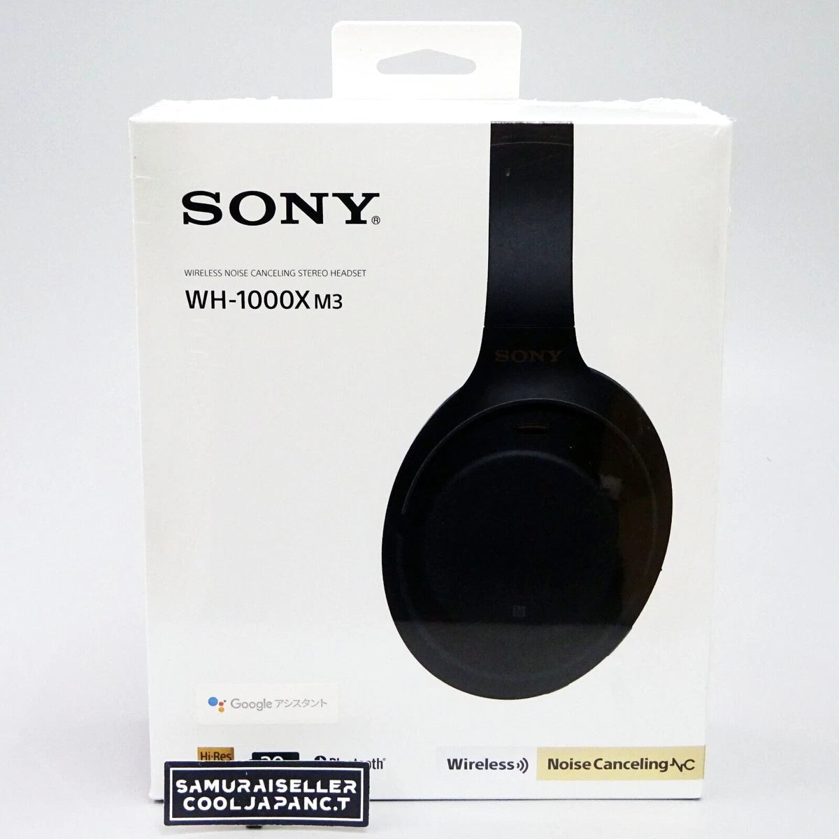 Sony WH1000XM3 Bluetooth Headphones - Black
